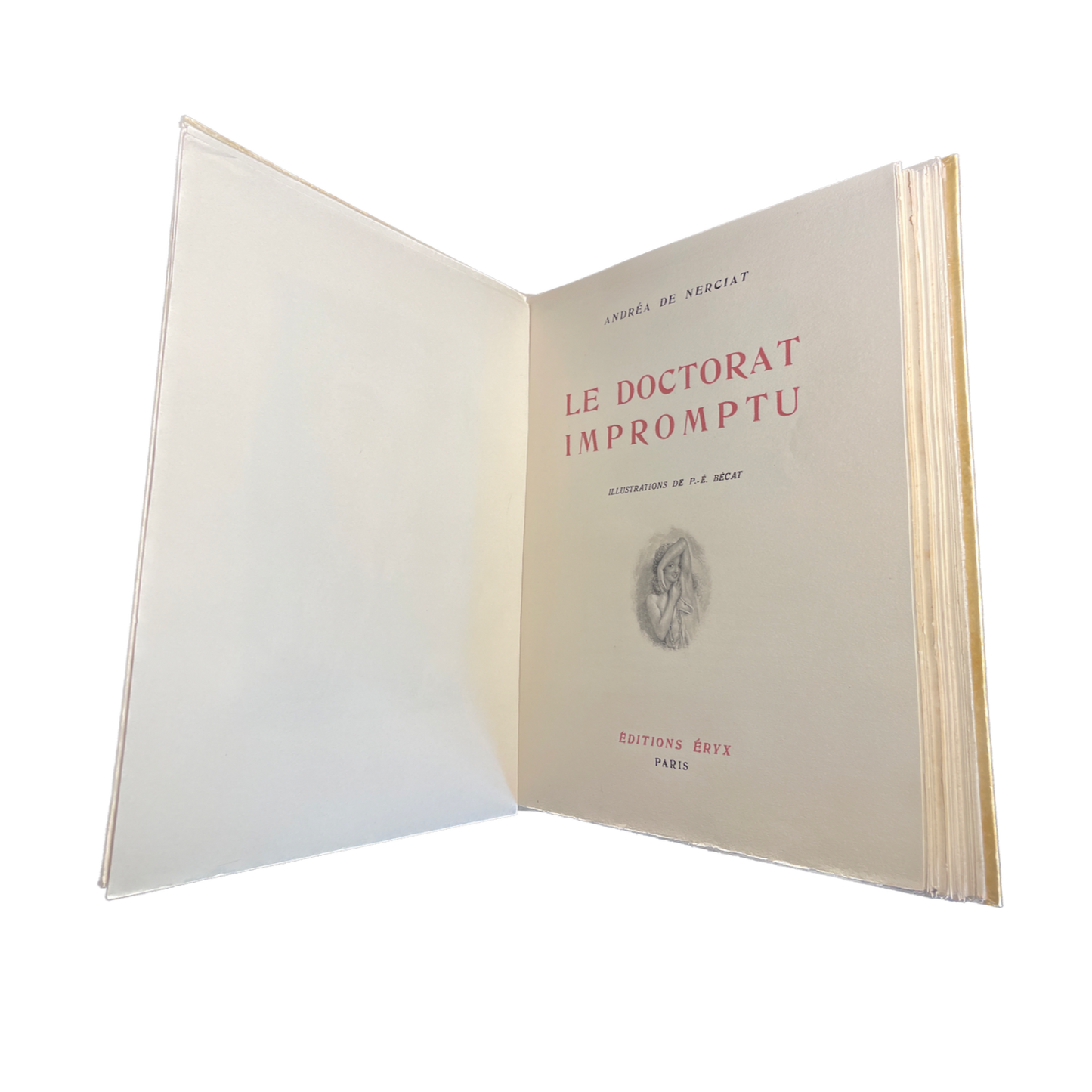 1946 - NERCIAT (Andréa de). Le Doctorat impromptu.