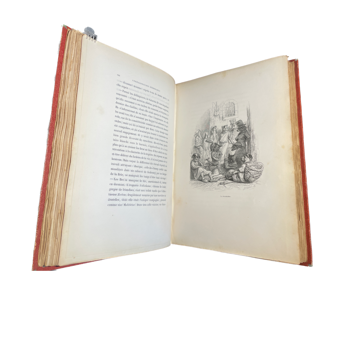 1842 - GRANDVILLE - DE STAHL. Scènes de la vie privée et publique des animaux