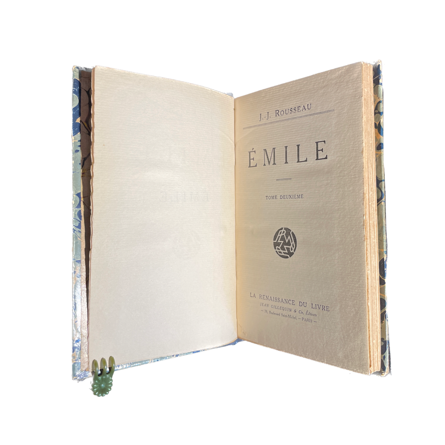 1910 - Émile, ou de l’Éducation