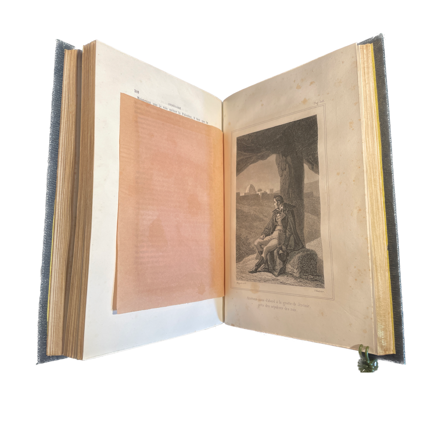 1862 - Chateaubriand - Itinéraire de Paris a Jérusalem illustré
