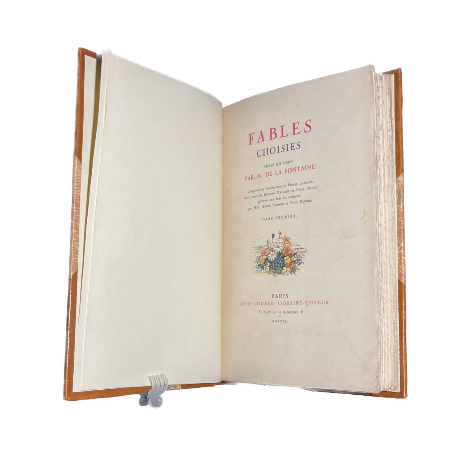 1930/33 - LA FONTAINE - Fables choisies illustrées par Malassis et Fred Money