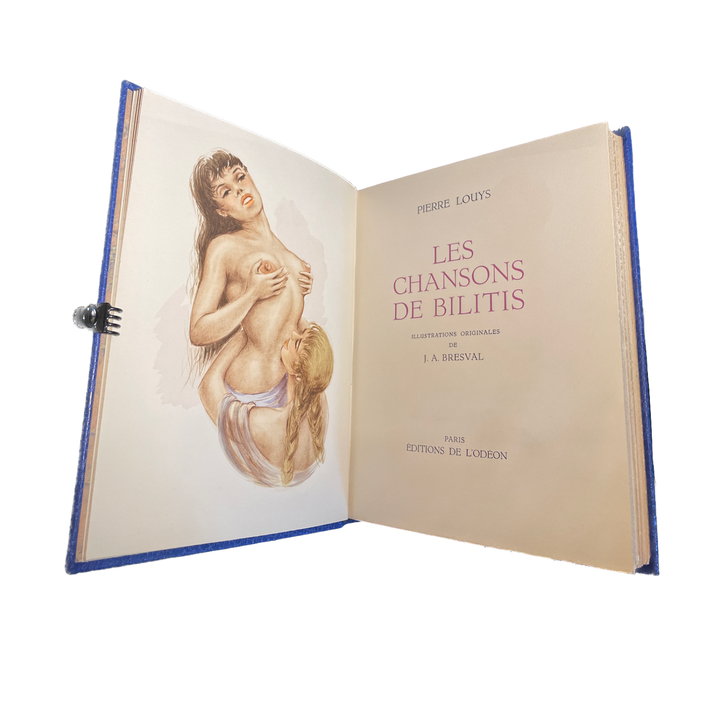 1957 - Pierre Louys - Les chansons de bilitis, illustrations J.A Bresval