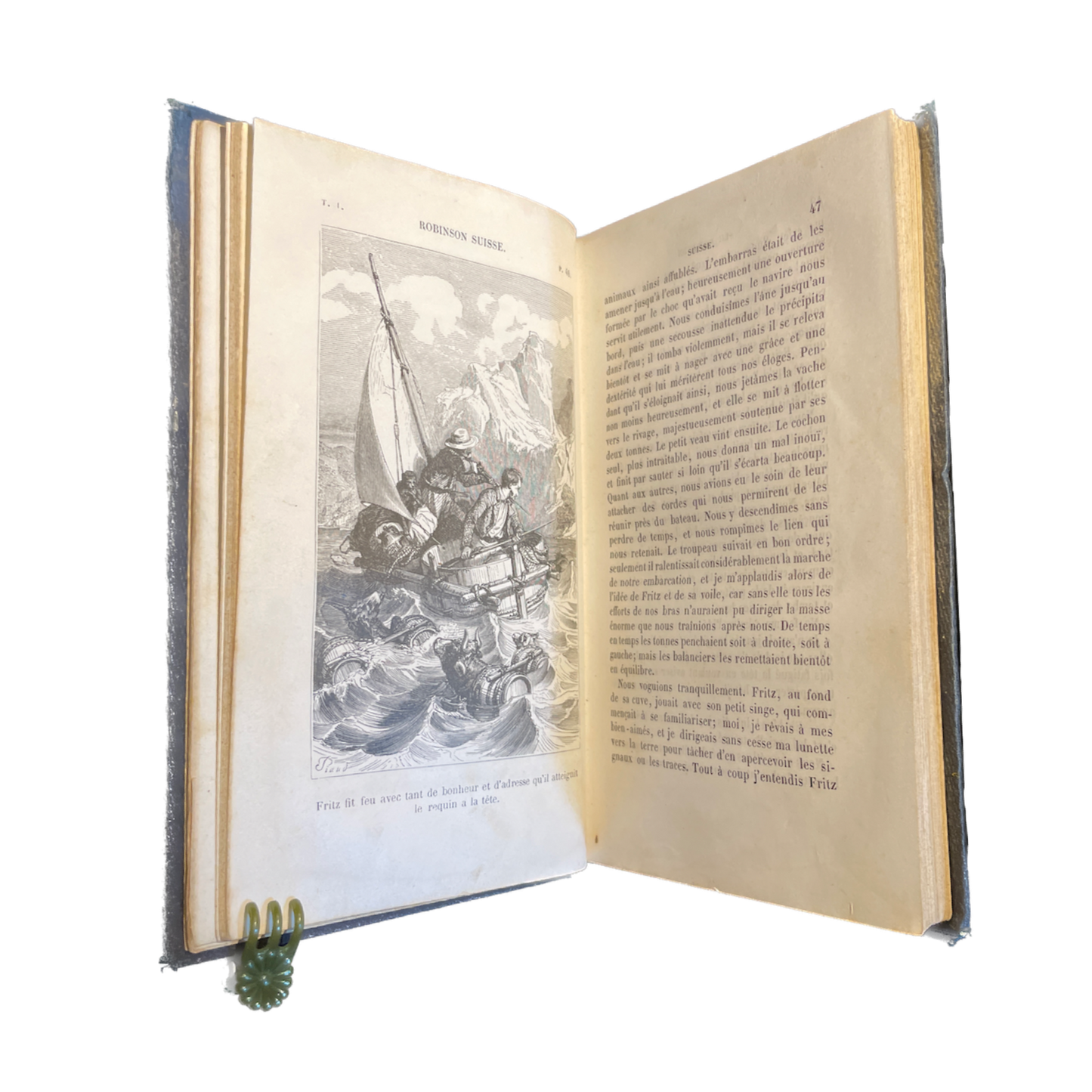 1857 - J.R. Wyss - Le robinson suisse
