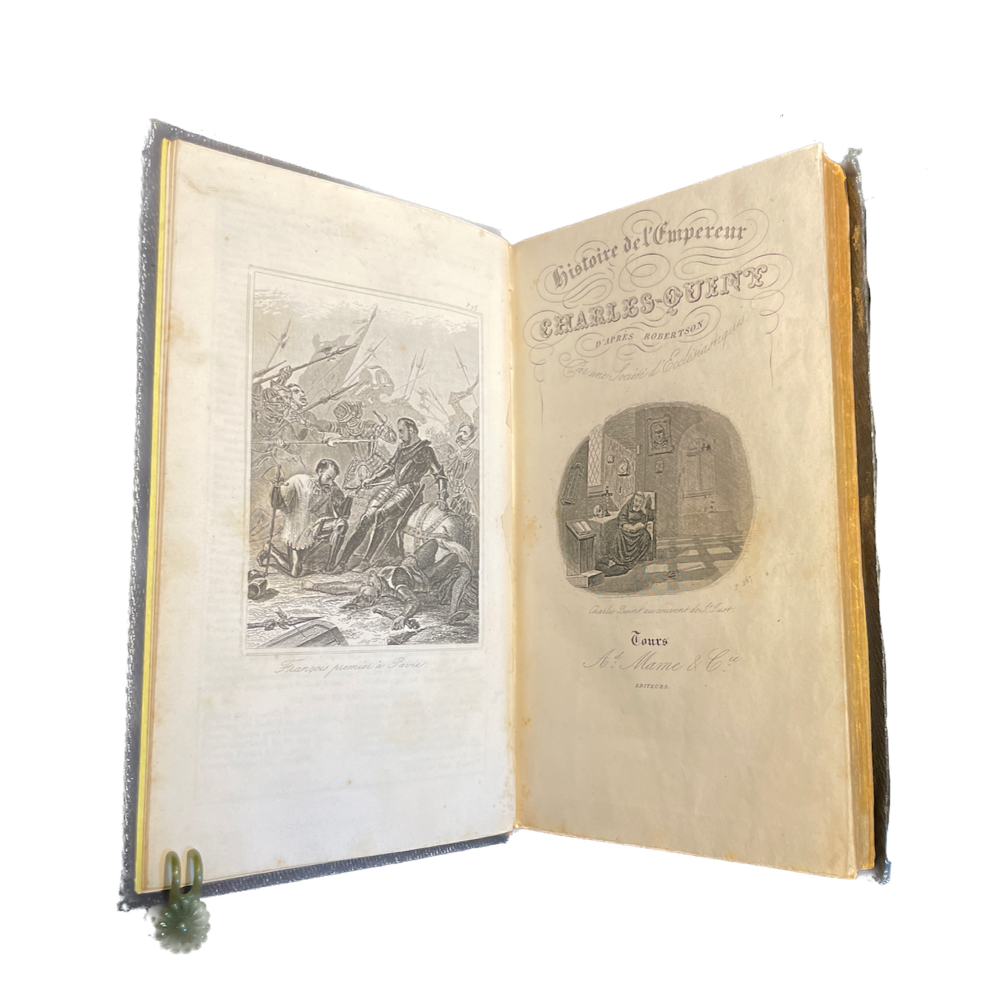 Histoire de l'Empereur Charles Quint d'après Robertson