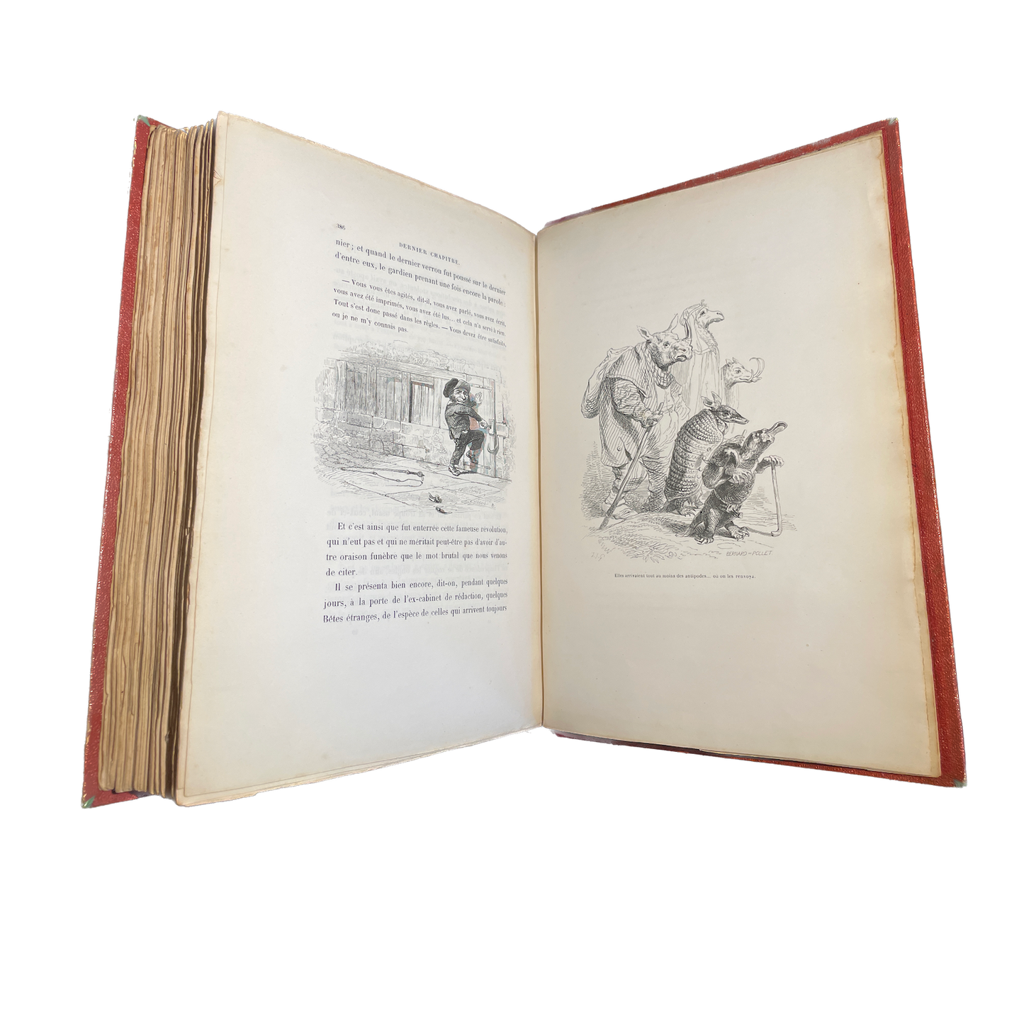 1842 - GRANDVILLE - DE STAHL. Scènes de la vie privée et publique des animaux