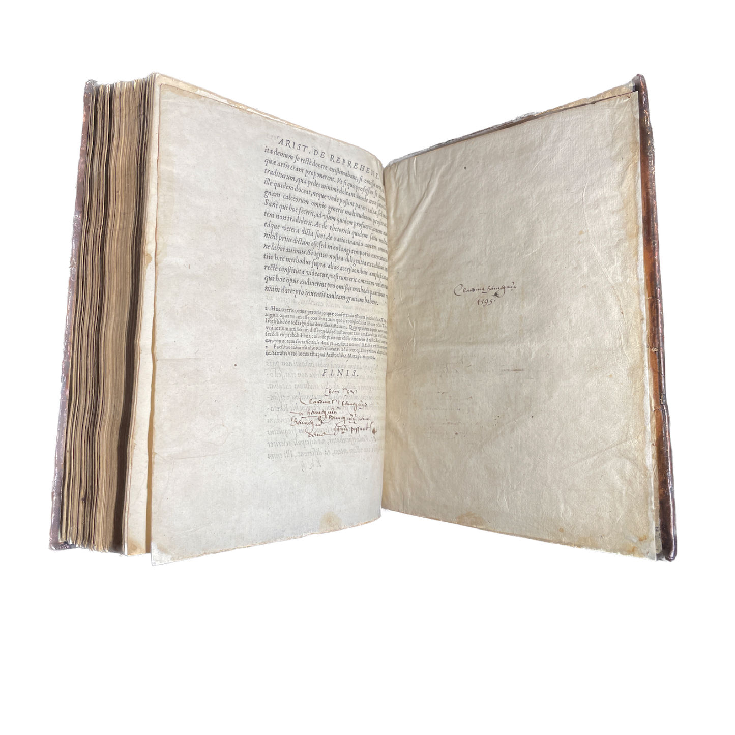 1572 - Aristotelis - Ars didderendi. Ex comparatione omnium interpretum, et accurata observatione sententiae