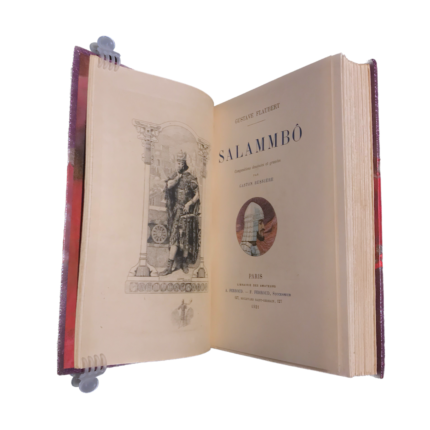 1921 - FLAUBERT (Gustave). Salammbô