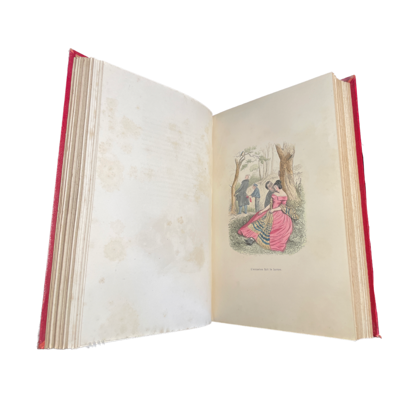 1860 - GRANDVILLE, QUITARD. Cent Proverbes