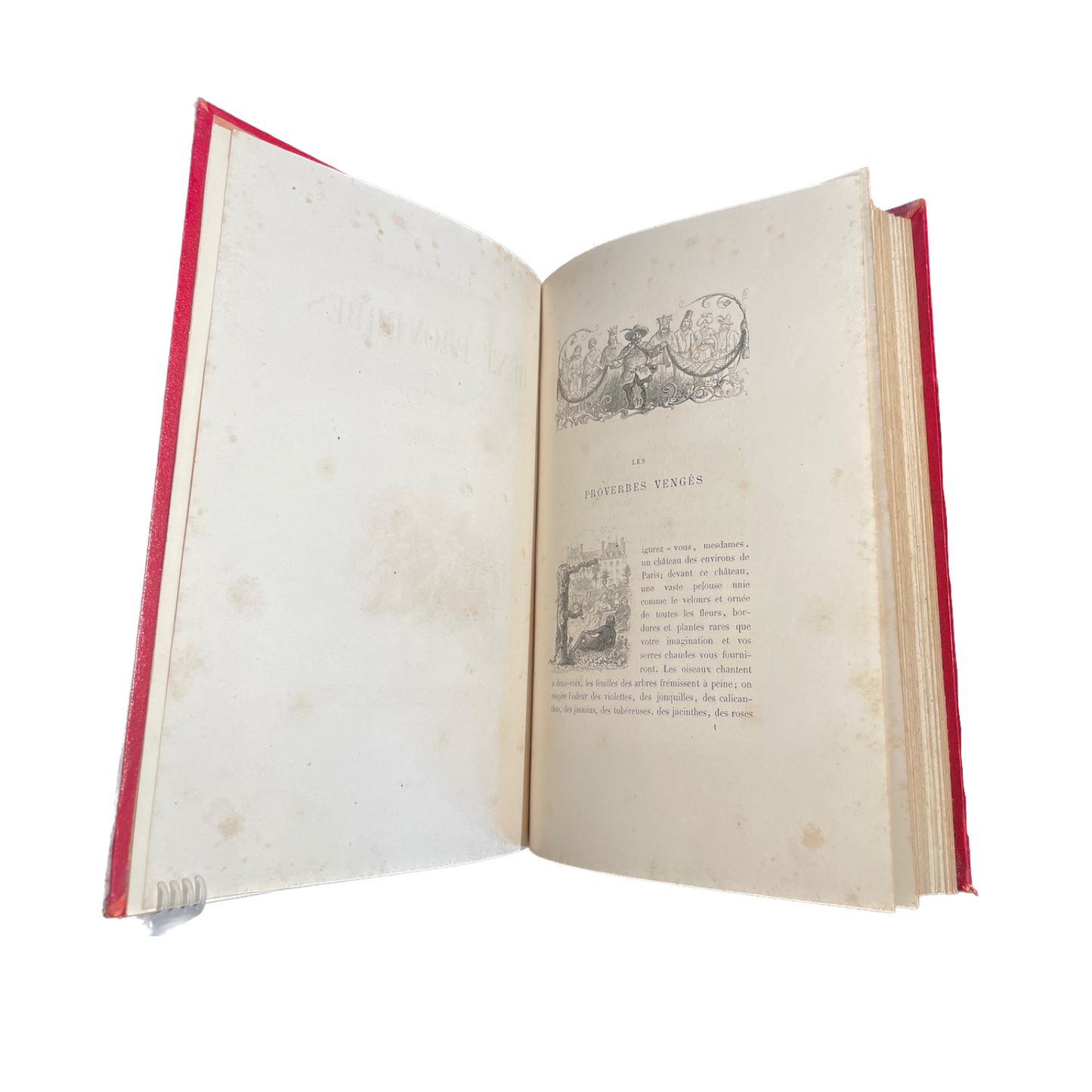 1860 - GRANDVILLE, QUITARD. Cent Proverbes
