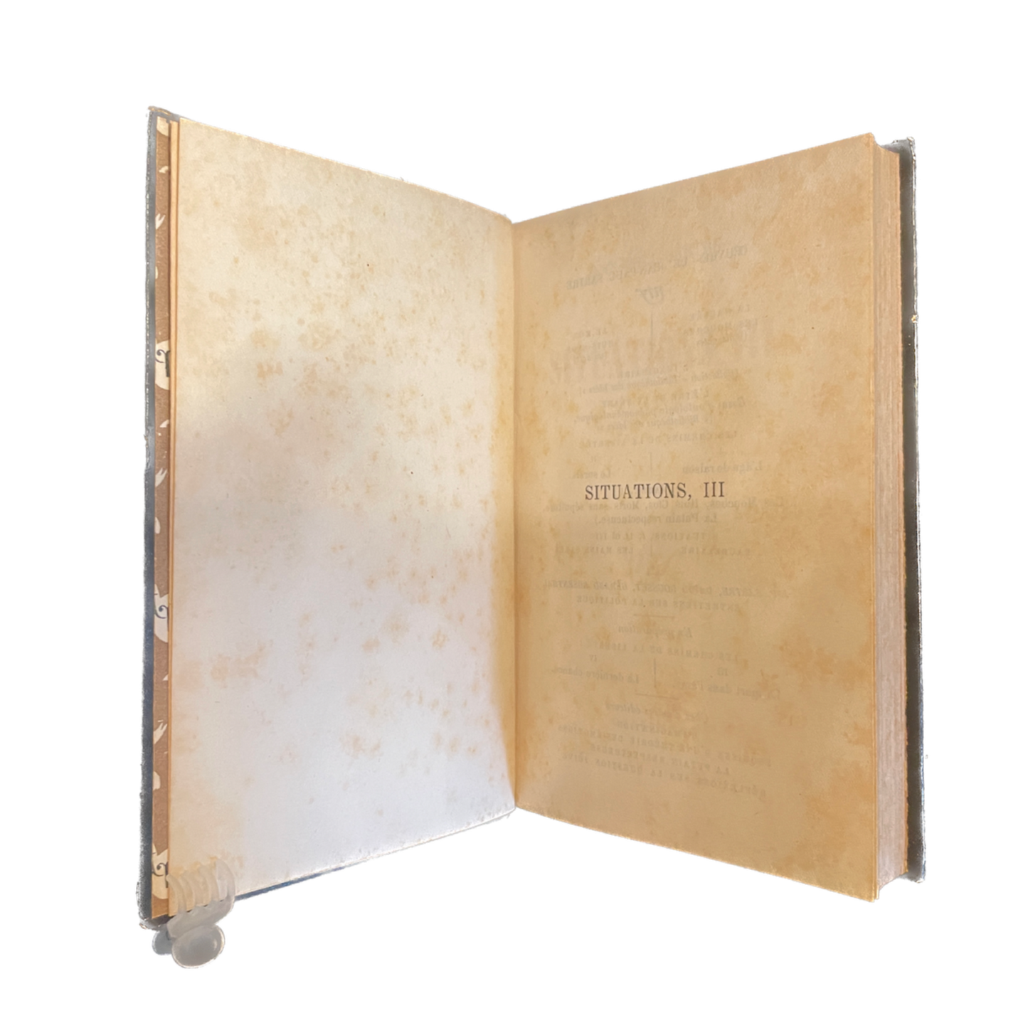 1949 - Jean-Paul Sartre, Situations, III Gallimard, Nrf