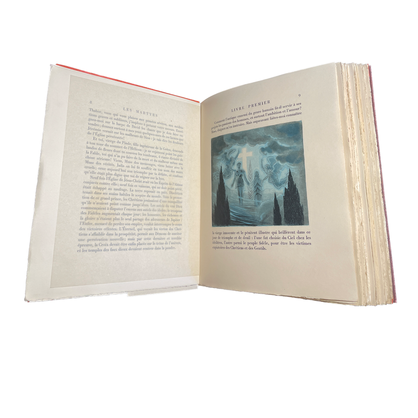 1942 - CHATEAUBRIAND (François-René de) - Les Martyrs ou le Triomphe de la Religion Chrétienne - Eaux-fortes originales de Raoul Serres