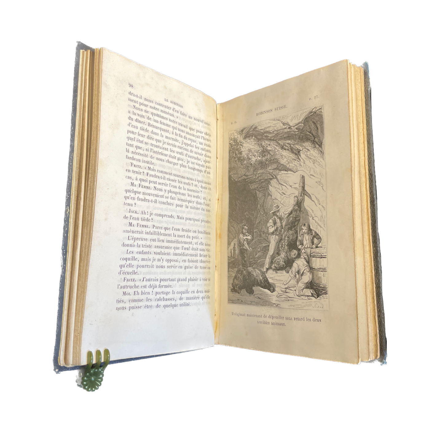 1857 - J.R. Wyss - Le robinson suisse