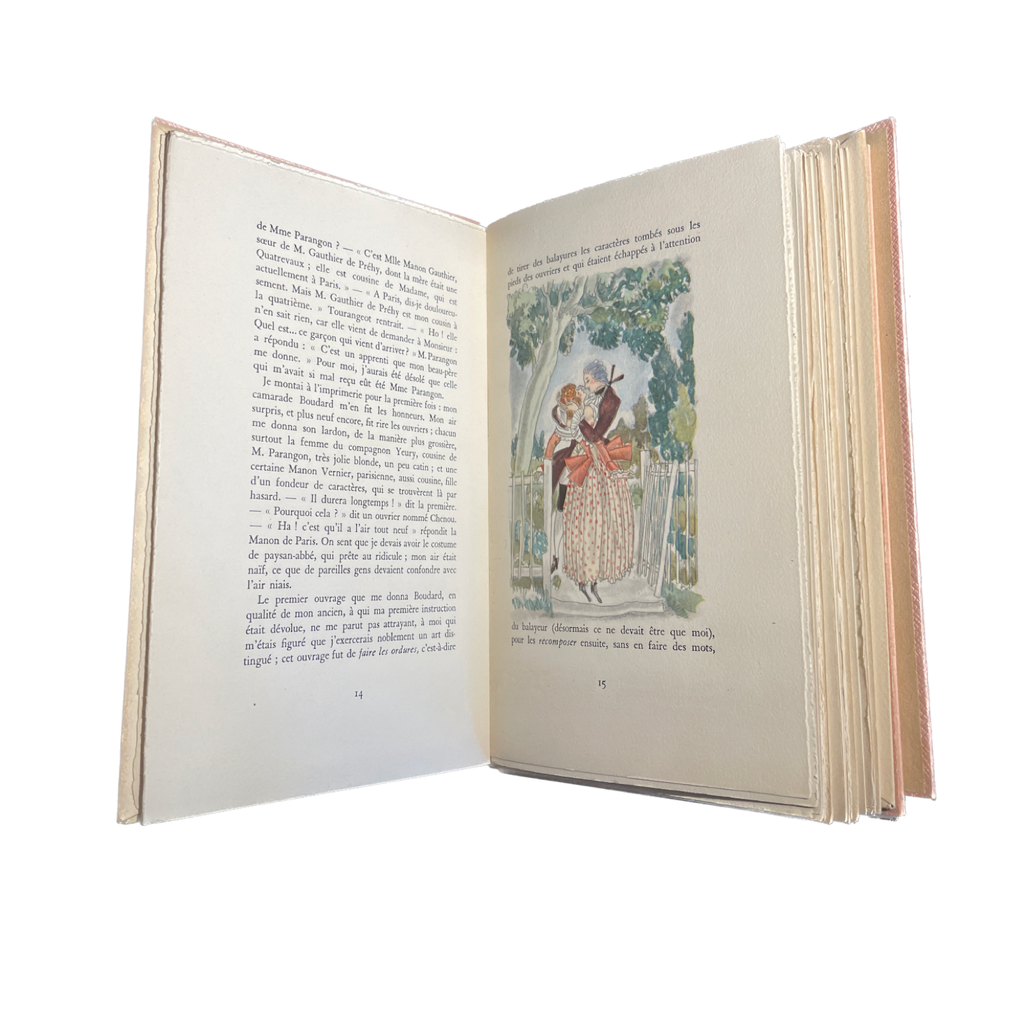 1947 - RESTIF DE LA BRETONNE (Nicolas Edme) - Mes amours à vingt ans - Illustrations de Jacques Tournebroche