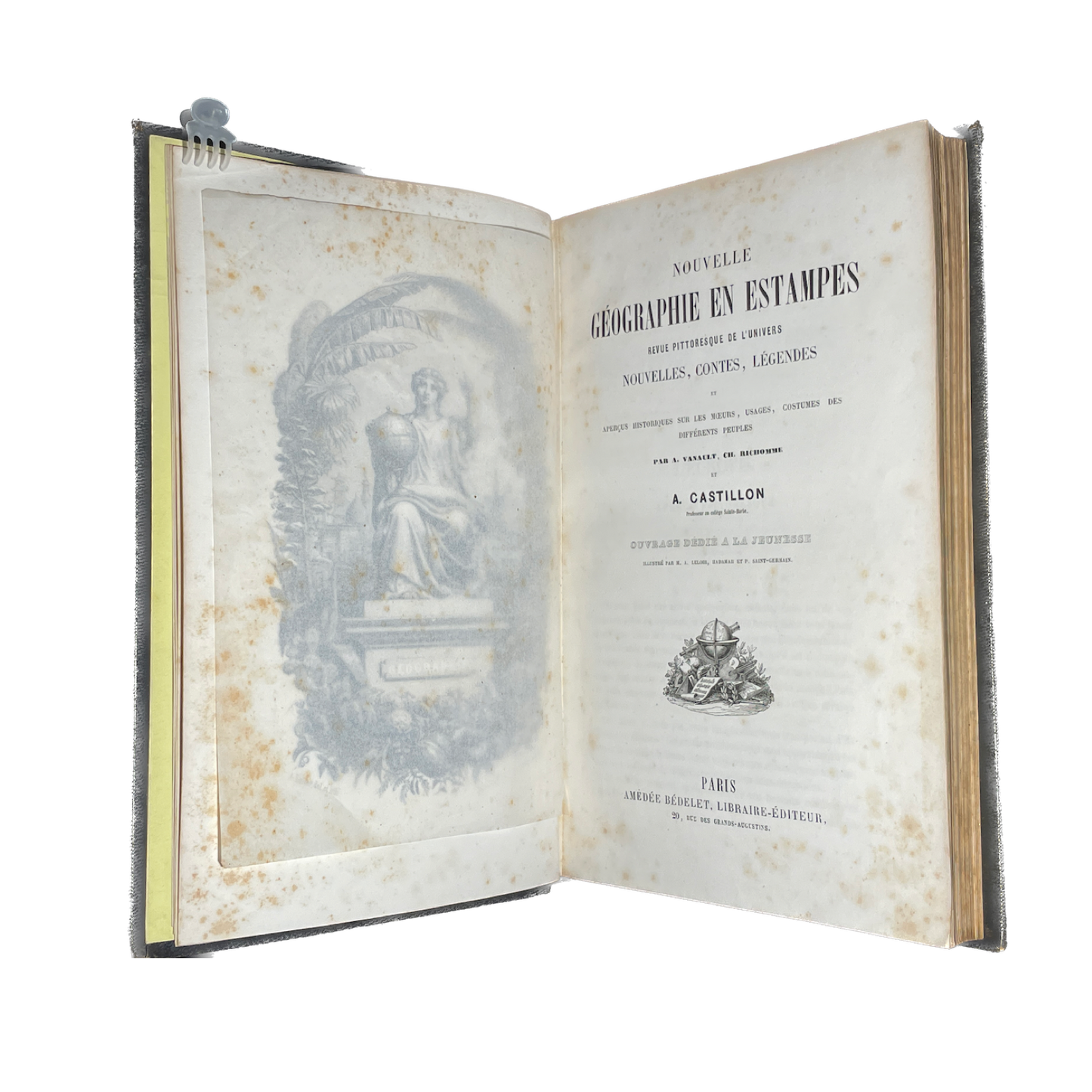 1850 - Nouvelle géographie en estampes