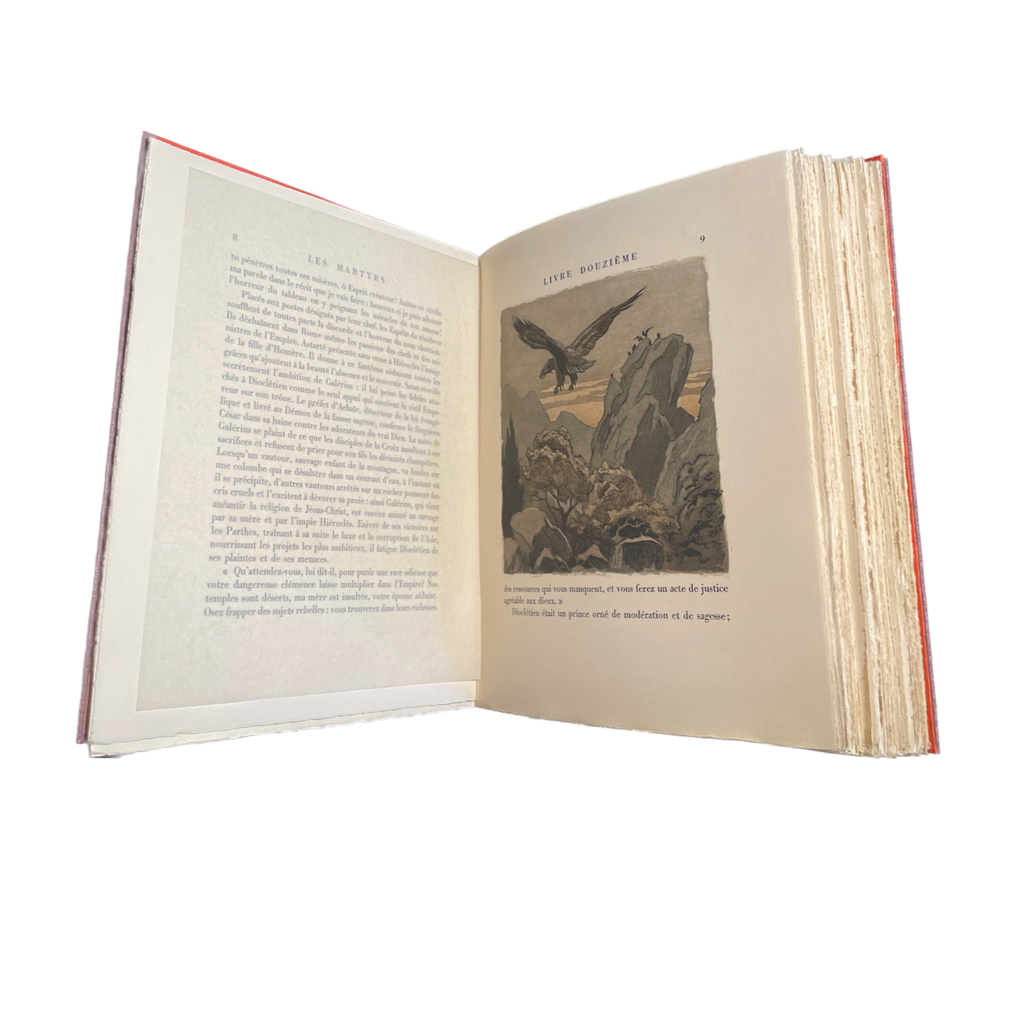 1942 - CHATEAUBRIAND (François-René de) - Les Martyrs ou le Triomphe de la Religion Chrétienne - Eaux-fortes originales de Raoul Serres