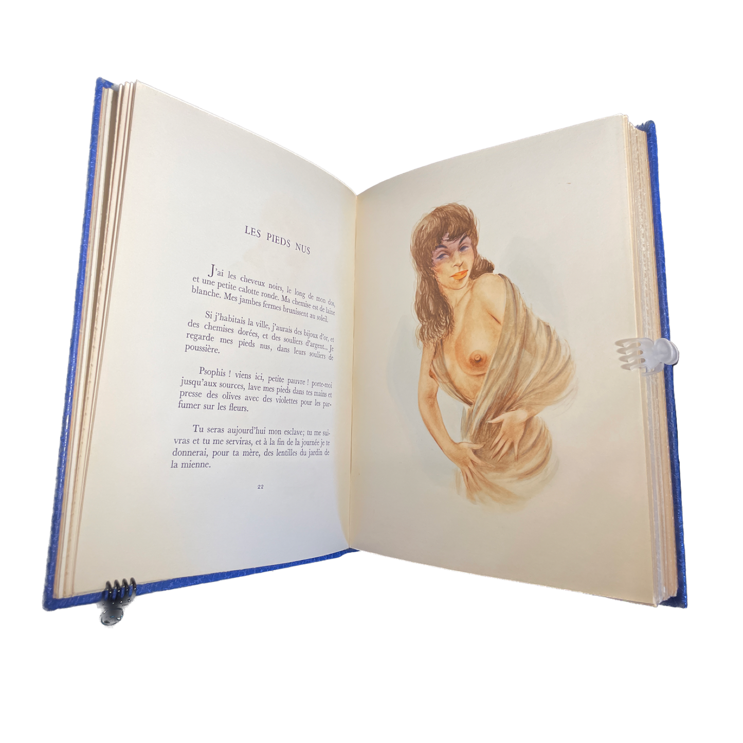1957 - Pierre Louys - Les chansons de bilitis, illustrations J.A Bresval