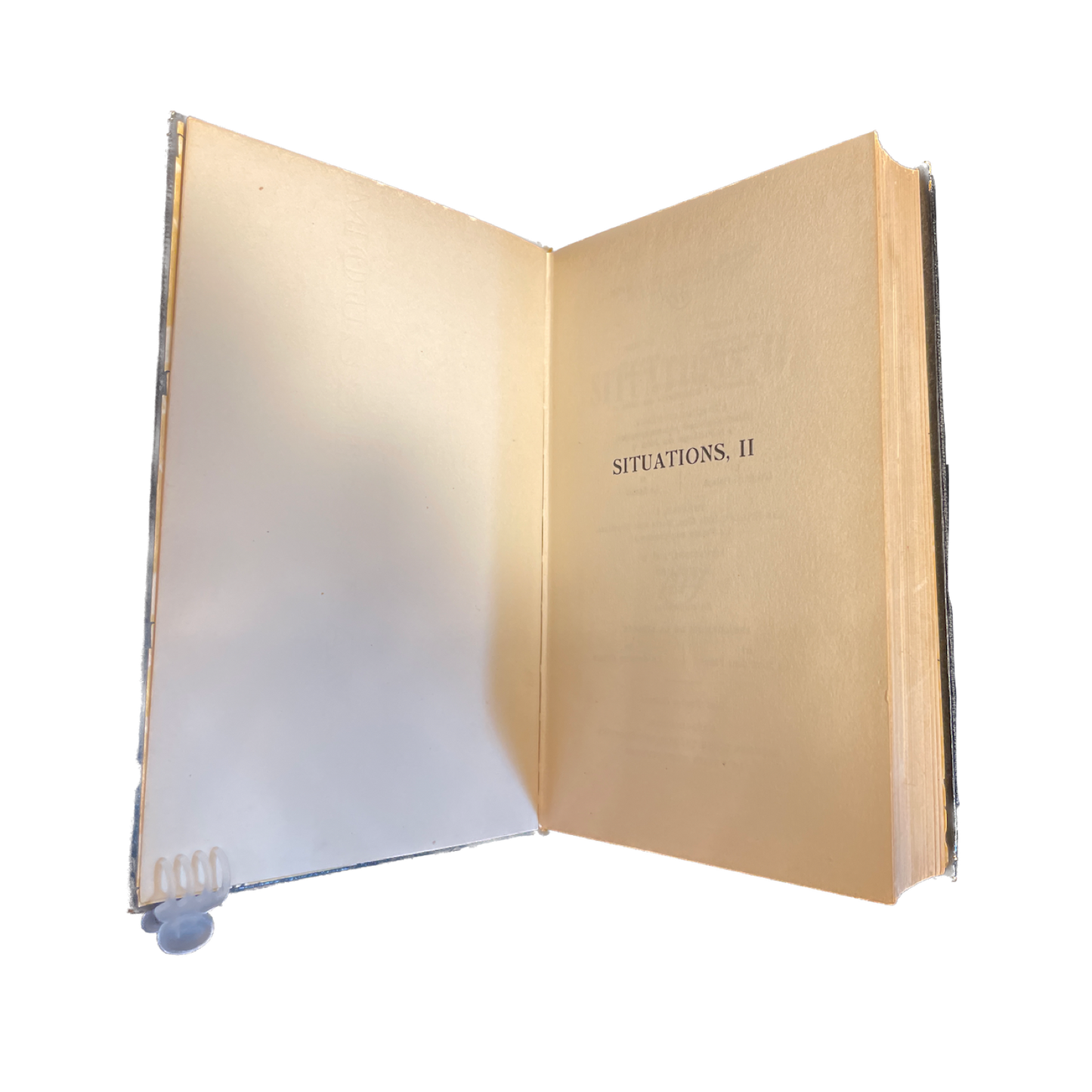 1947/49 - Jean-Paul Sartre - Situations I, II & III