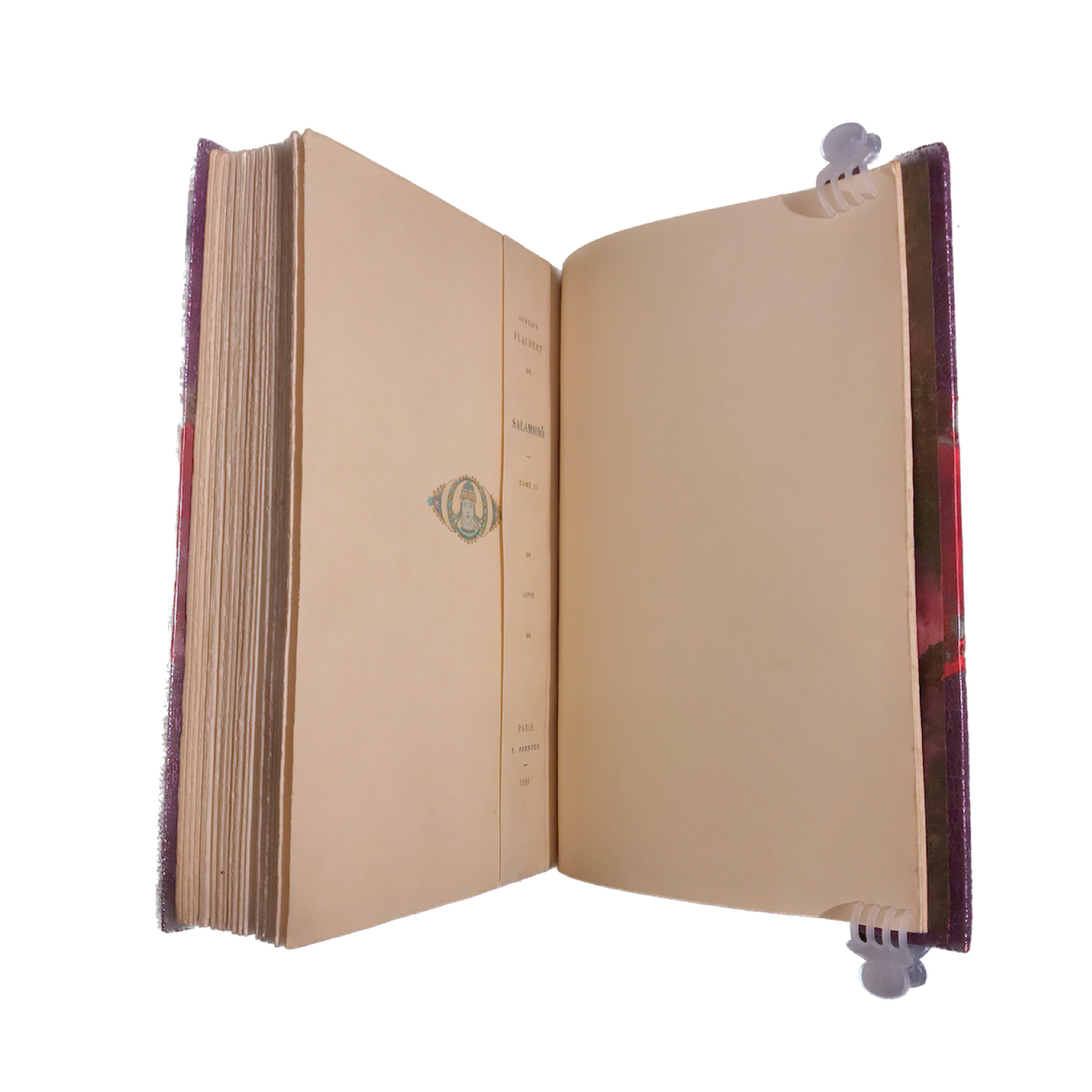 1921 - FLAUBERT (Gustave). Salammbô