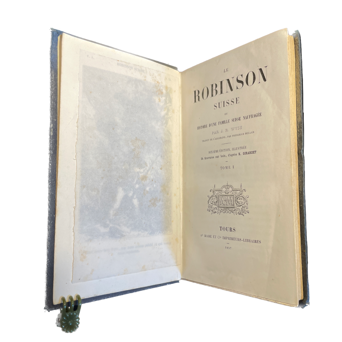 1857 - J.R. Wyss - Le robinson suisse