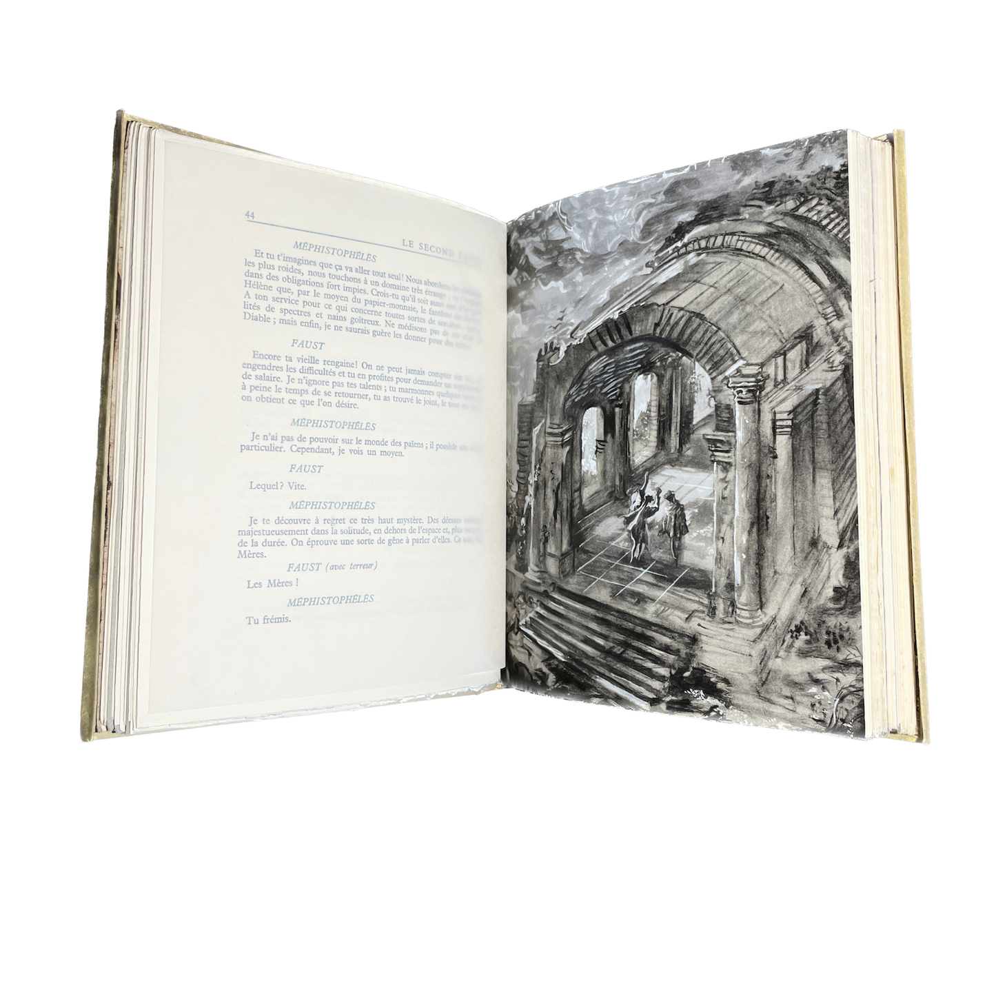1942 - GOETHE - Faust et le second Faust, texte français de Gérard de Nerval illustré par Edy-Legrand