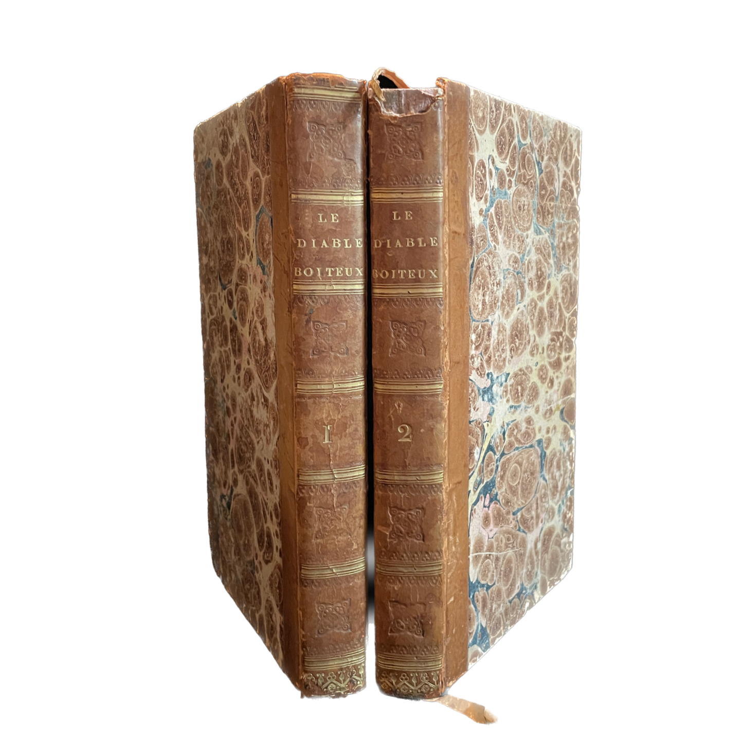 1797 - LE SAGE (Alain-René). Le diable boiteux augmenté des béquilles du diable boiteux