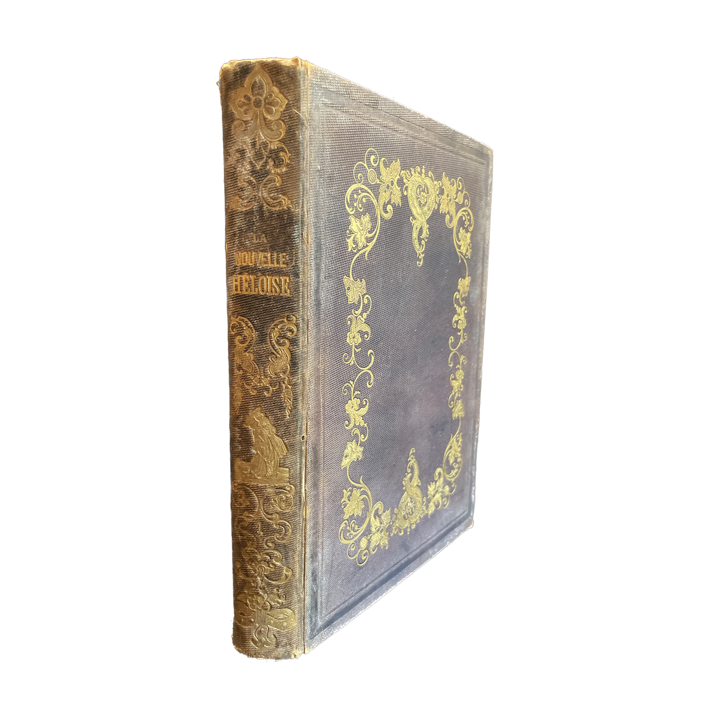 1845 - ROUSSEAU - Julie ou La Nouvelle Héloise illustré - CARTONNAGE ROMANTIQUE
