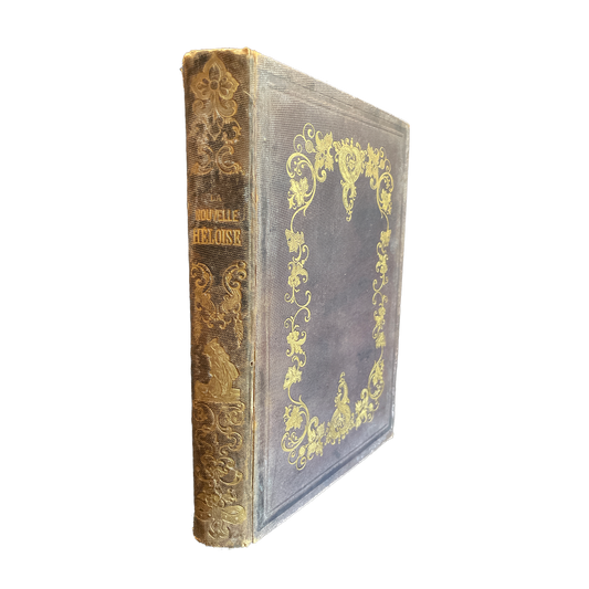 1845 - ROUSSEAU - Julie ou La Nouvelle Héloise illustré - CARTONNAGE ROMANTIQUE