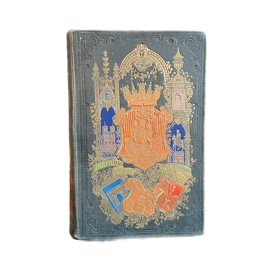 1854 - La Gournerie - Histoire de paris et de ses monuments - reliure romantique