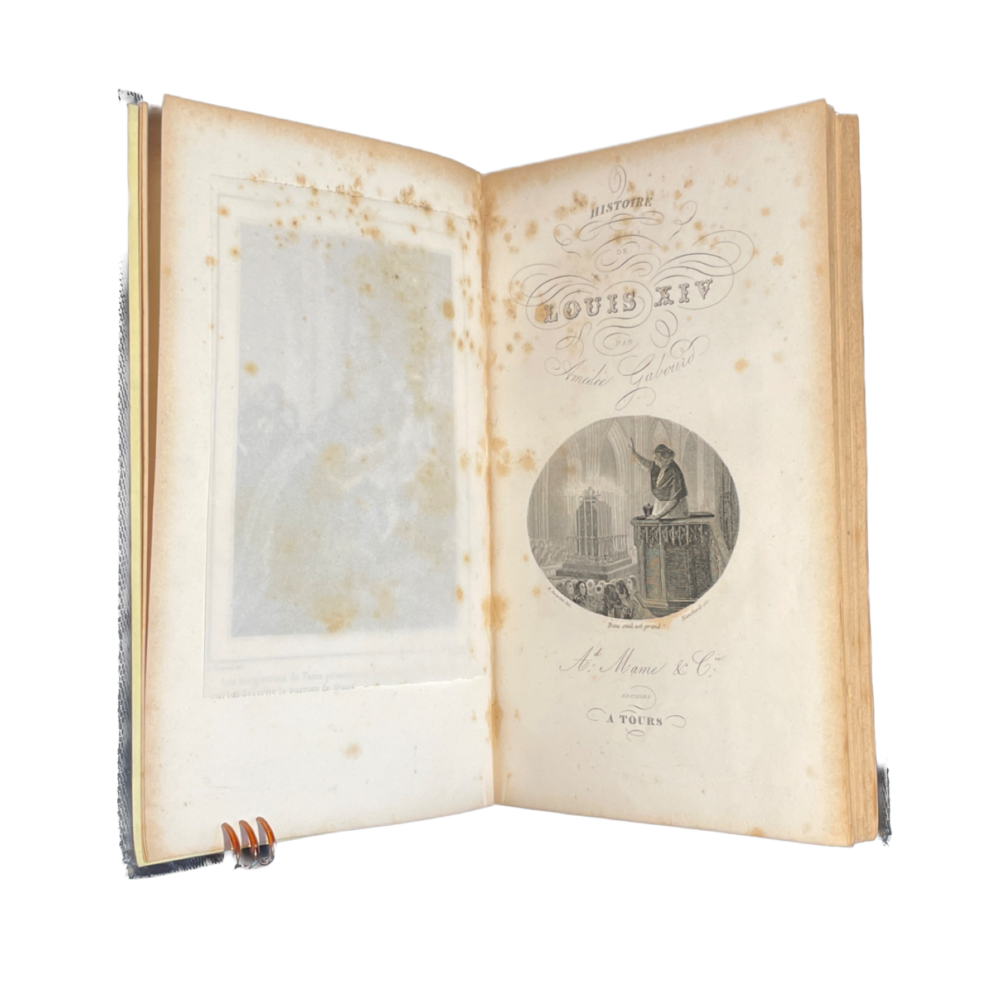 1852 - Amédée Gabourd - HISTOIRE DE LOUIS XIV
