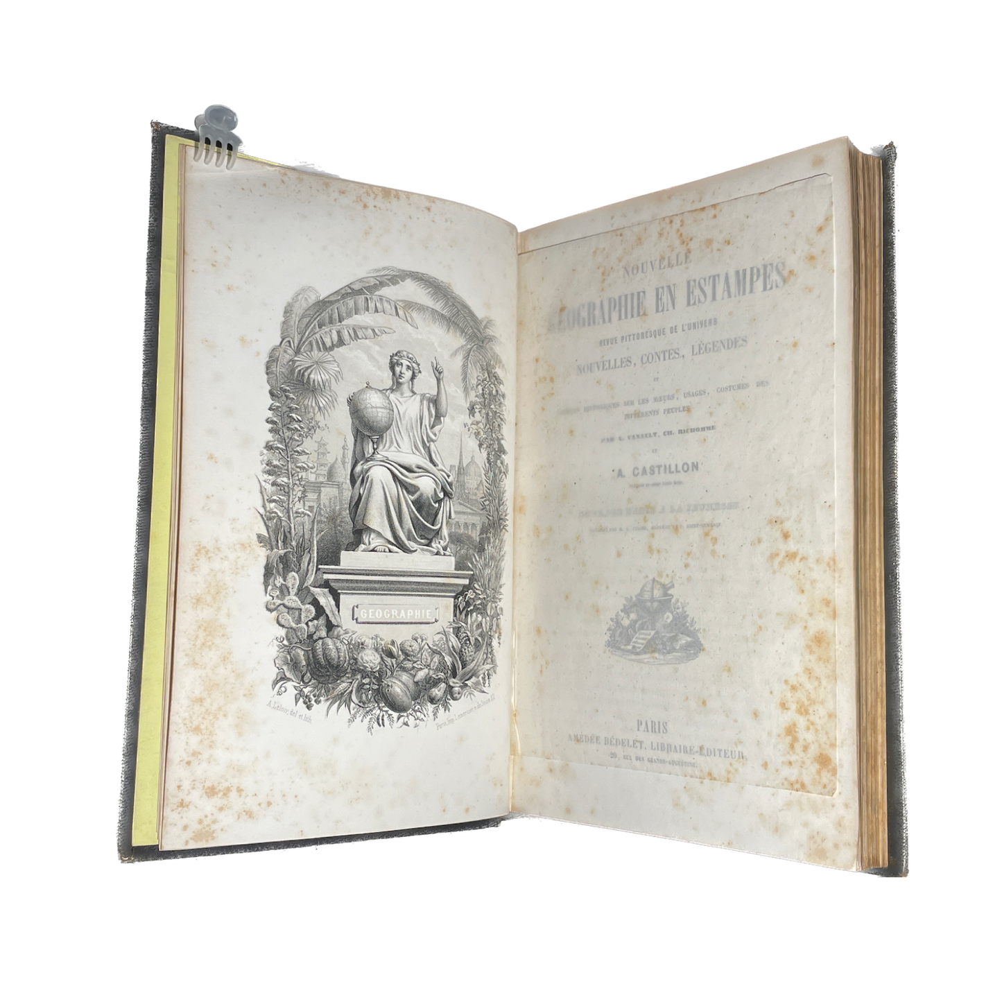 1850 - Nouvelle géographie en estampes