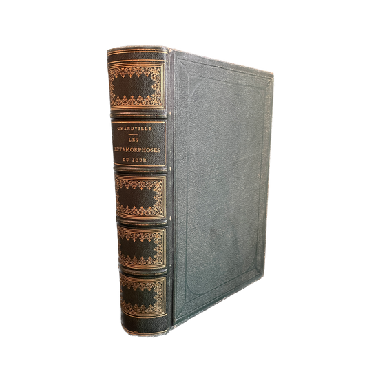 1869 - GRANDVILLE (JEAN JACQUES).Les Métamorphoses du jour. Nouvelle édition revue par Jules Janin