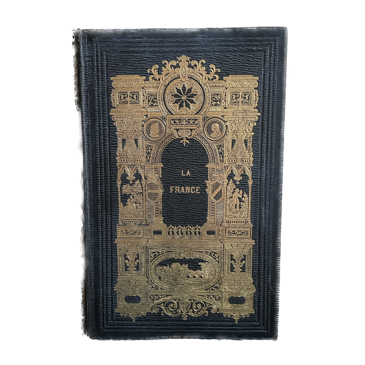 1860 - La France Types Moeurs et Merveilles de la nature - Cartonnage Romantique