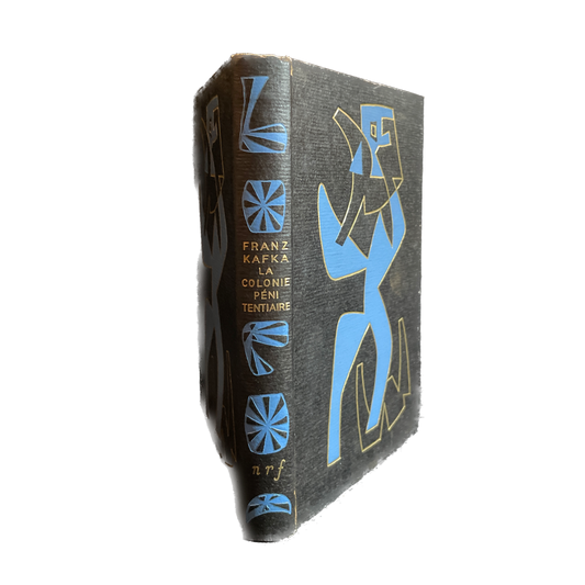 1948 - Franz KAFKA. La colonie pénitentiaire - Cartonnage PRASSINOS