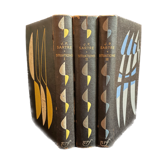 1947/49 - Jean-Paul Sartre - Situations I, II & III