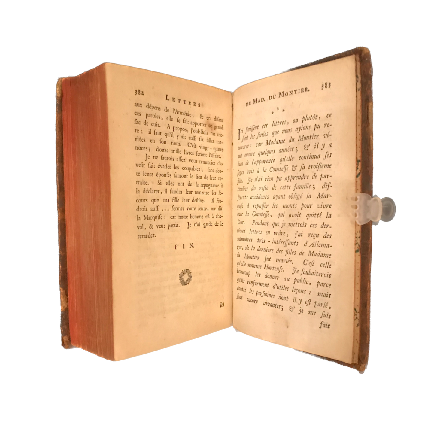 1767 - Le prince de Beaumont - Lettres de madame Du Montier - Rare E.O